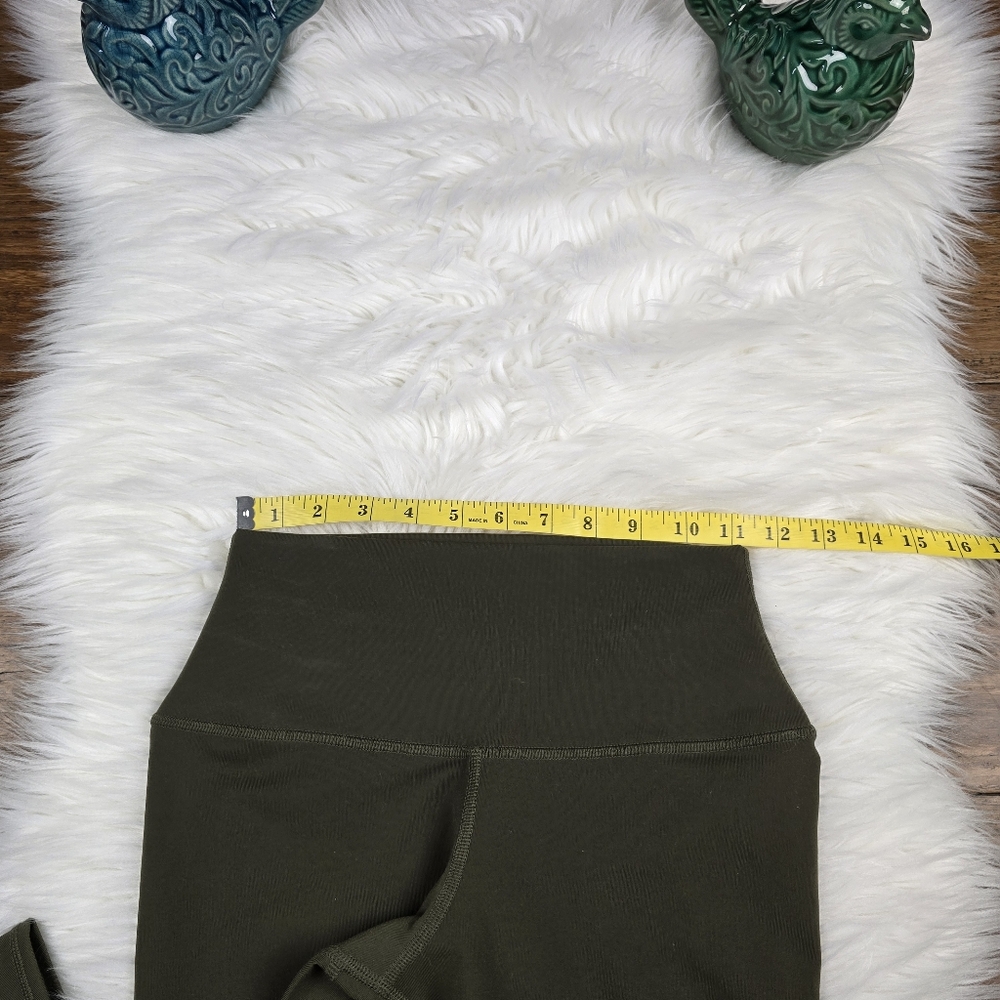 Alo Yoga Green Olive Legging XS - Picture 9 of 12
